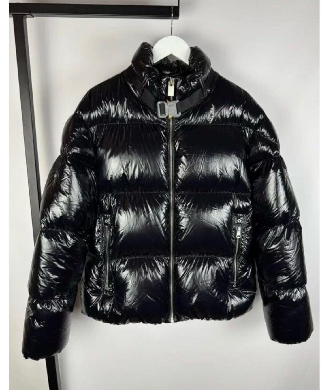 MONCLER Черный пуховик, фото 5