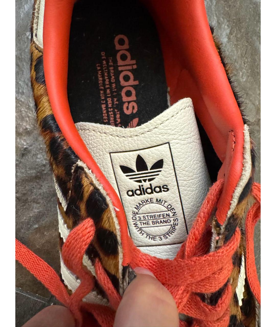 ADIDAS Коричневые кроссовки, фото 6