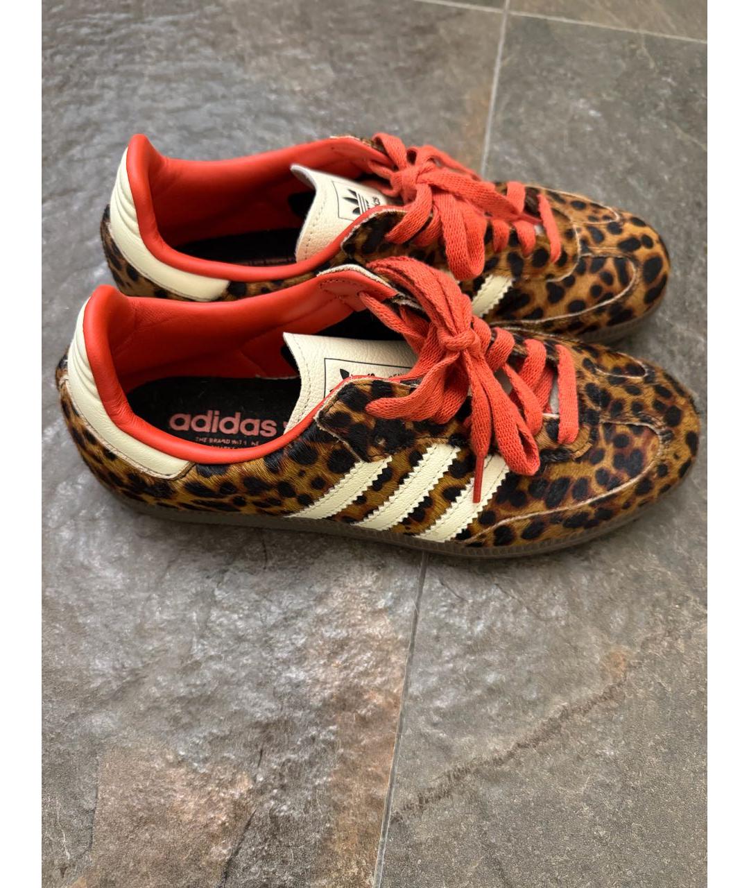 ADIDAS Коричневые кроссовки, фото 5