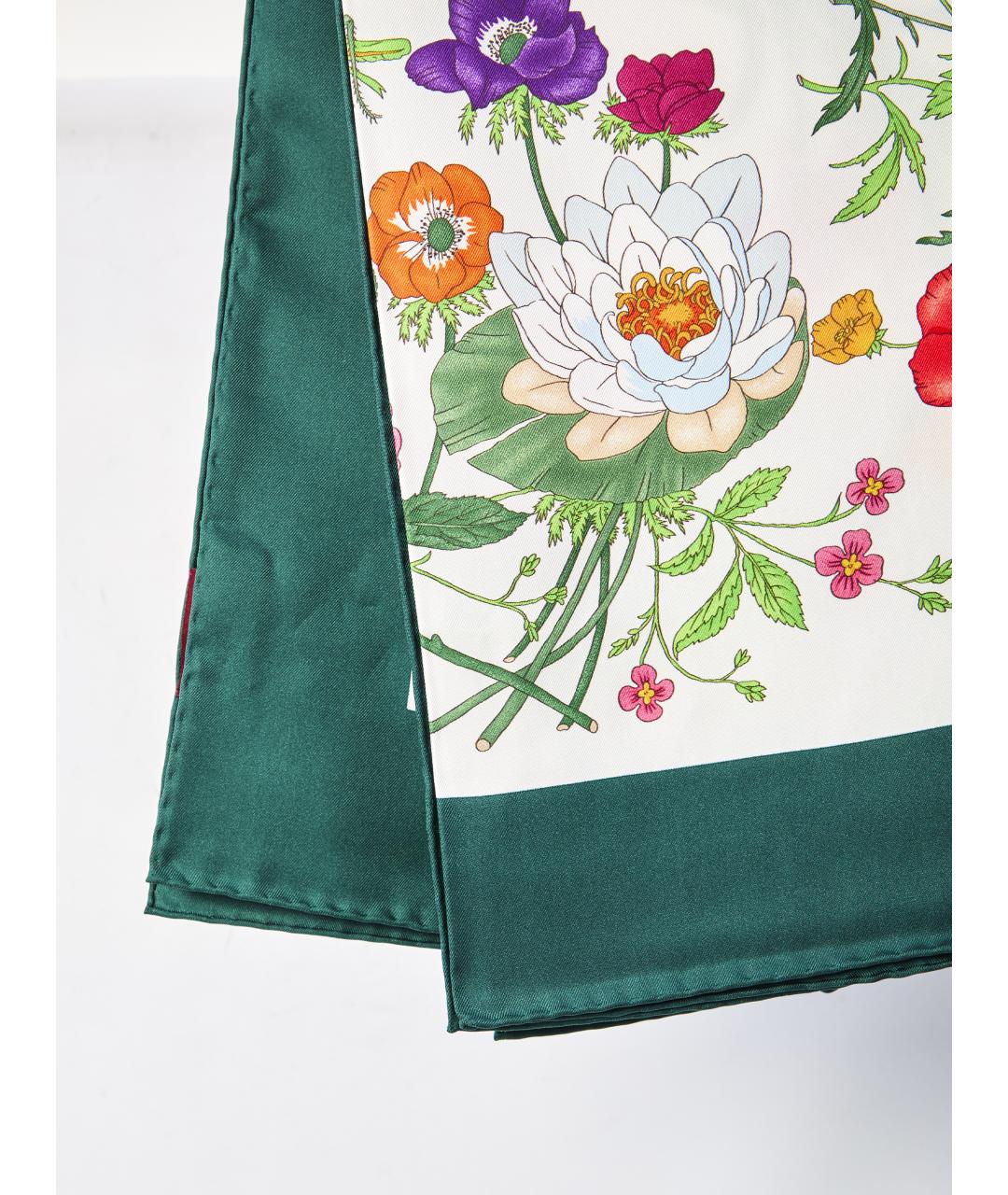 GUCCI Мульти шелковый шарф, фото 2