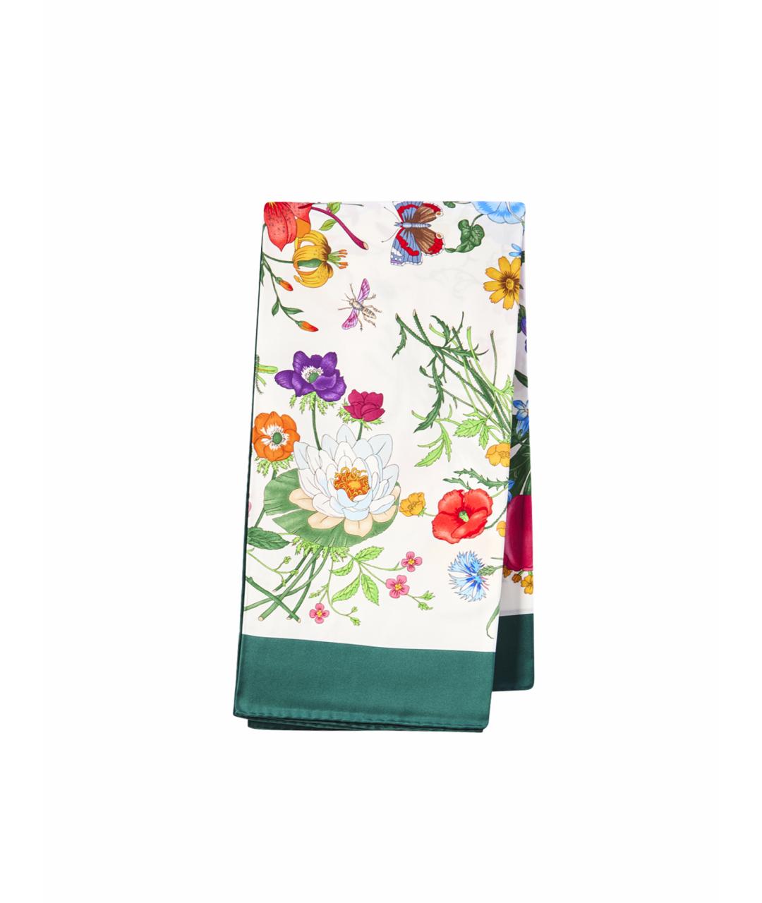GUCCI Мульти шелковый шарф, фото 1