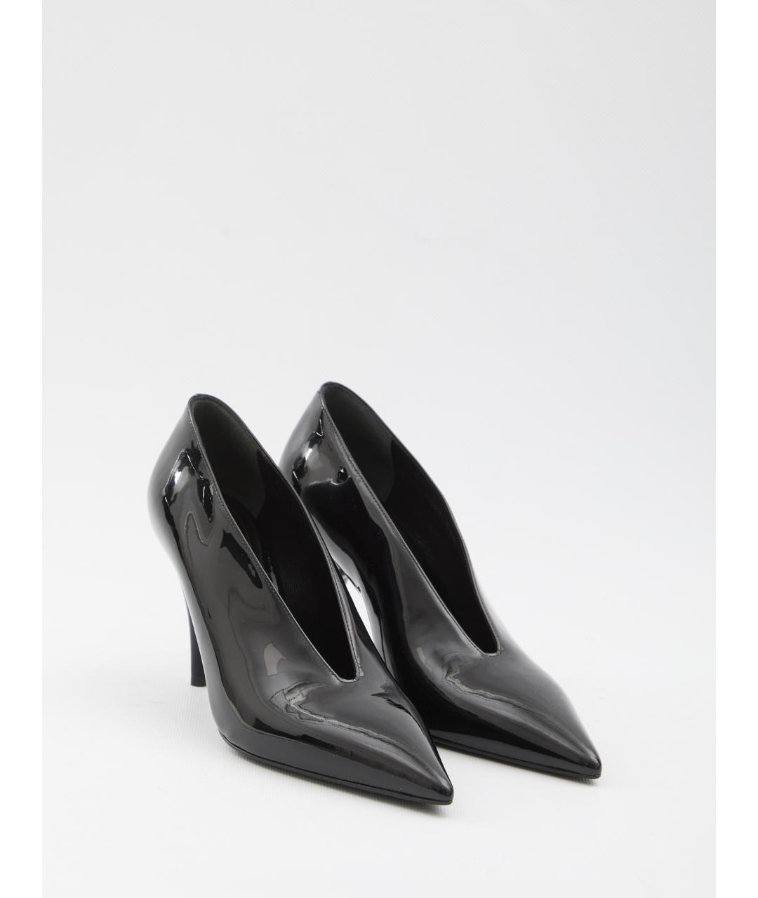 GUCCI Черные туфли из лакированной кожи, фото 5