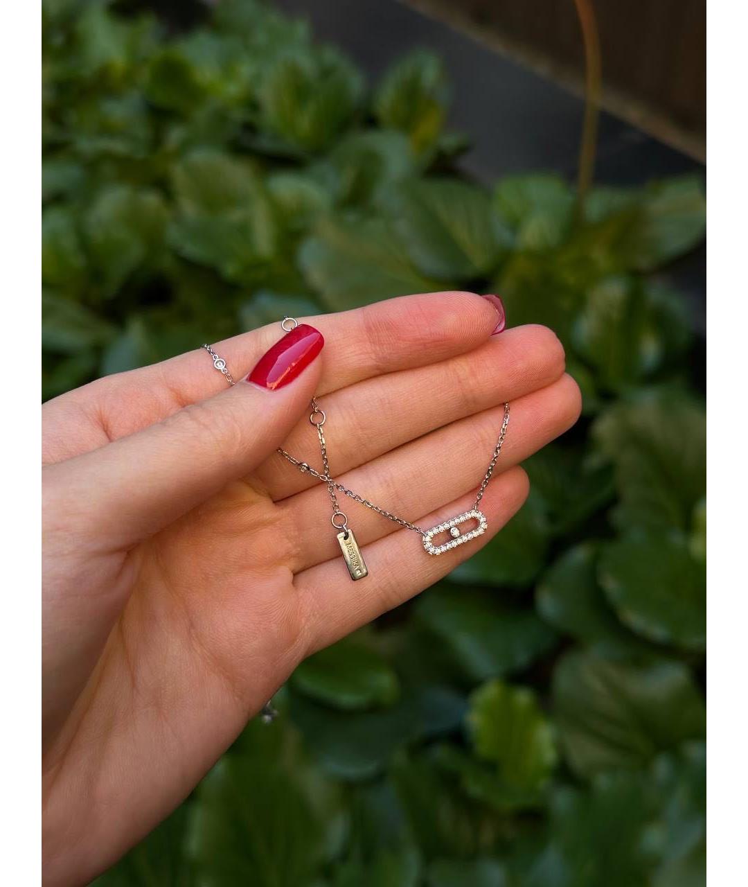 MESSIKA Белый кулон из белого золота, фото 5