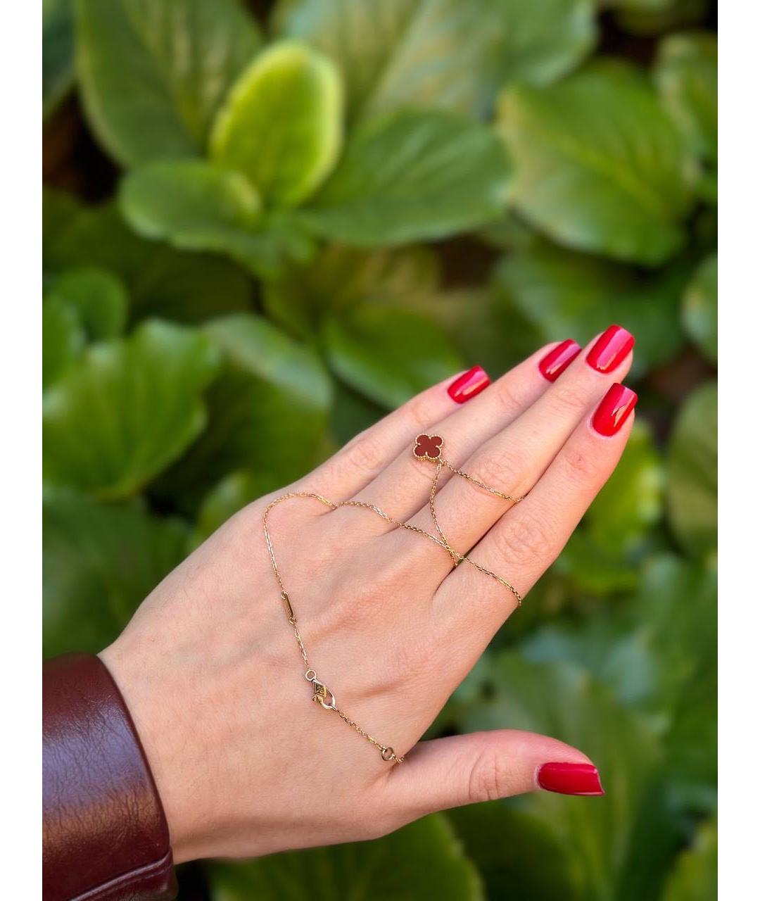 VAN CLEEF & ARPELS Красный кулон из розового золота, фото 5