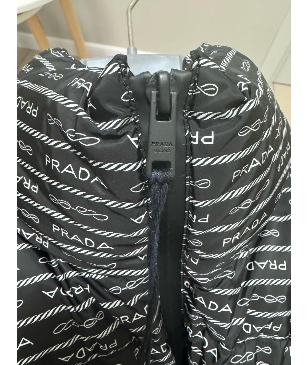 PRADA Черный пуховик, фото 5