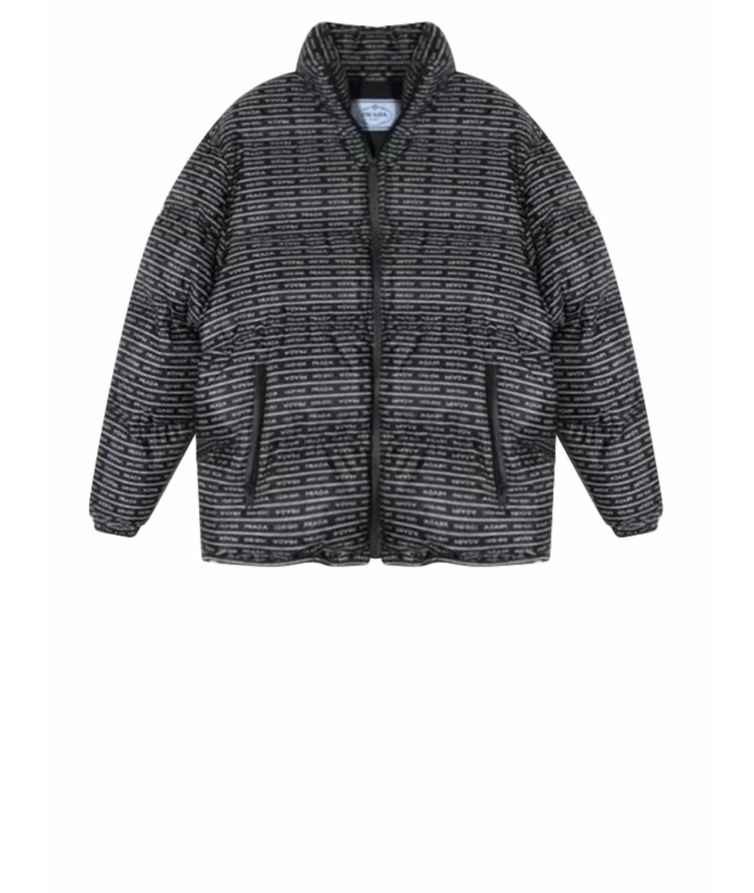 PRADA Черный пуховик, фото 1