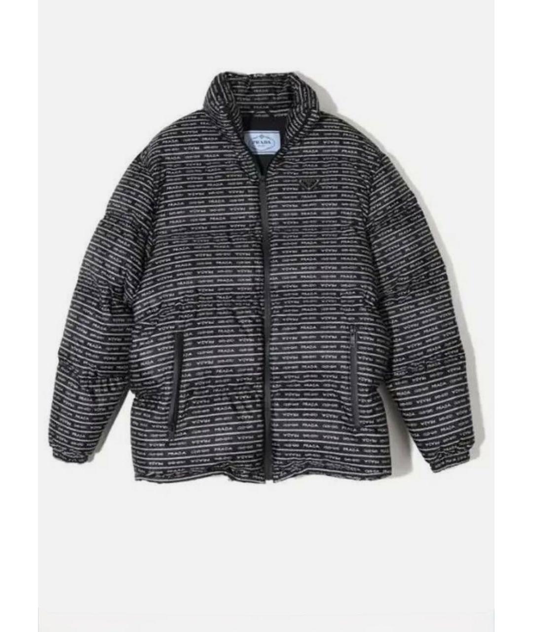 PRADA Черный пуховик, фото 9