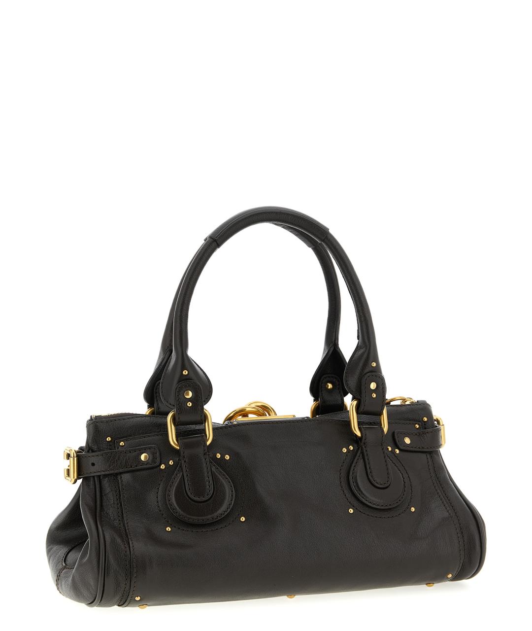 CHLOE Коричневая кожаная сумка тоут, фото 2