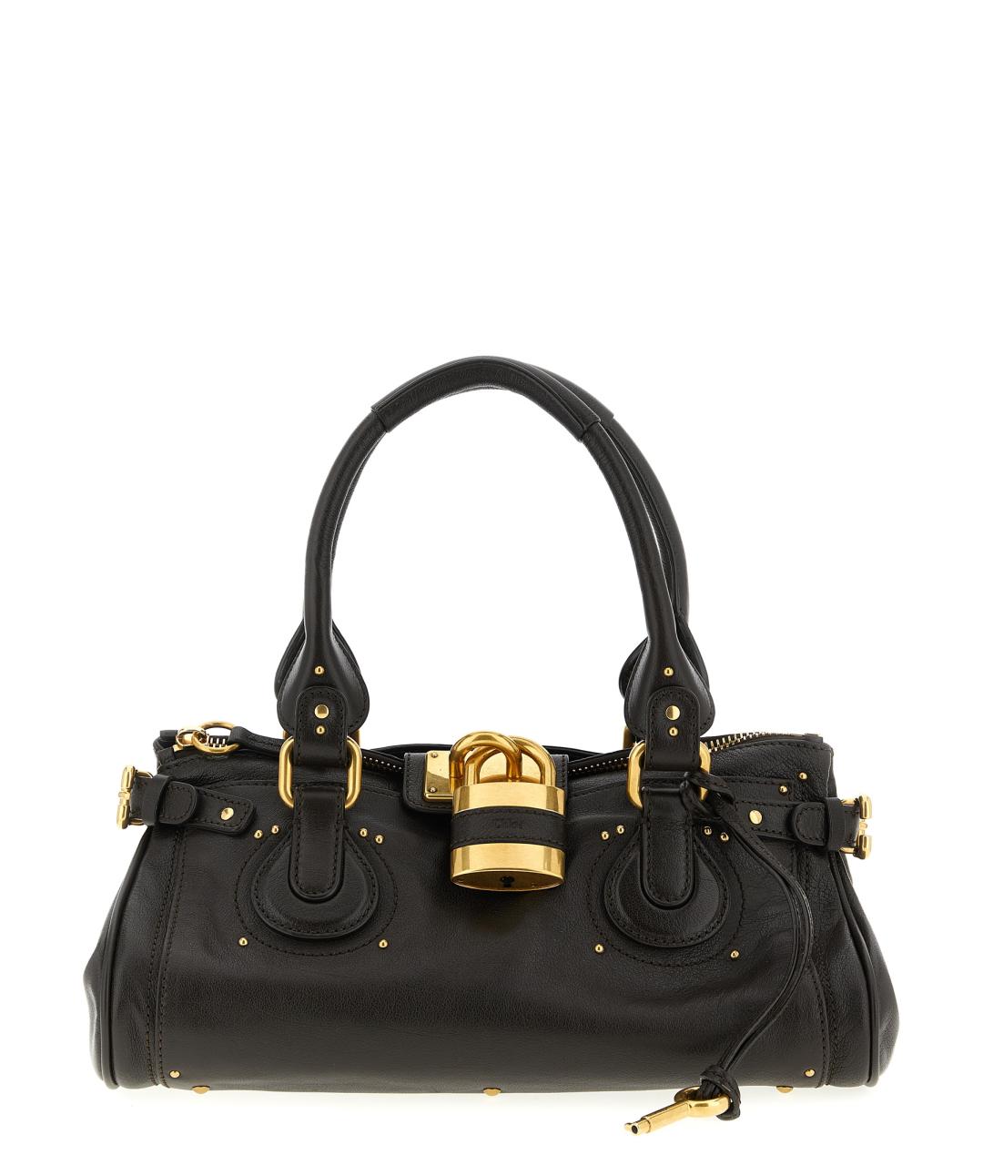 CHLOE Коричневая кожаная сумка тоут, фото 1