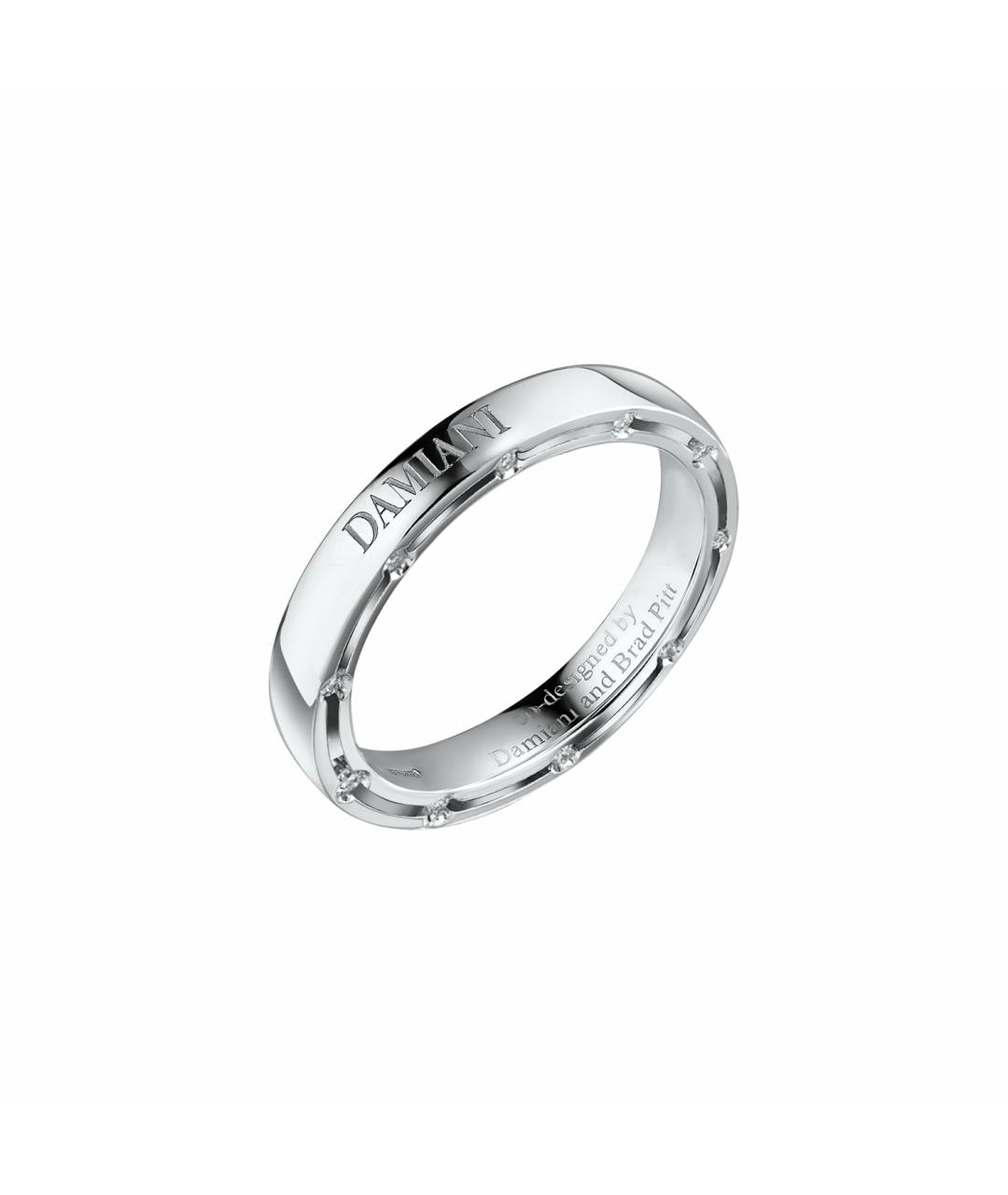 DAMIANI Серебряное кольцо из белого золота, фото 1