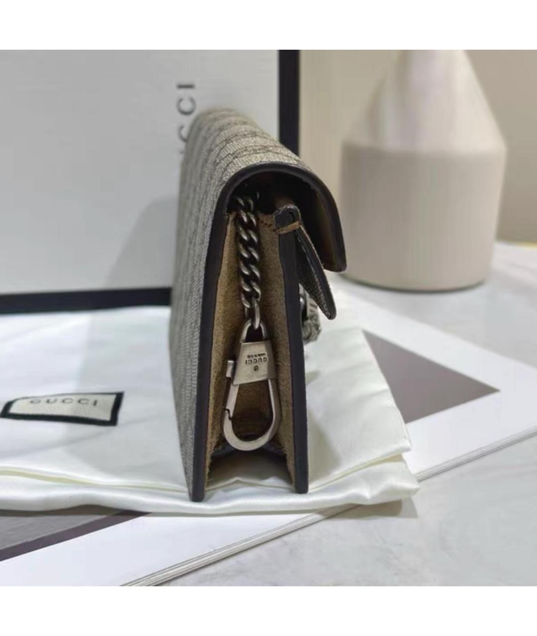 GUCCI Бежевая сумка через плечо, фото 4