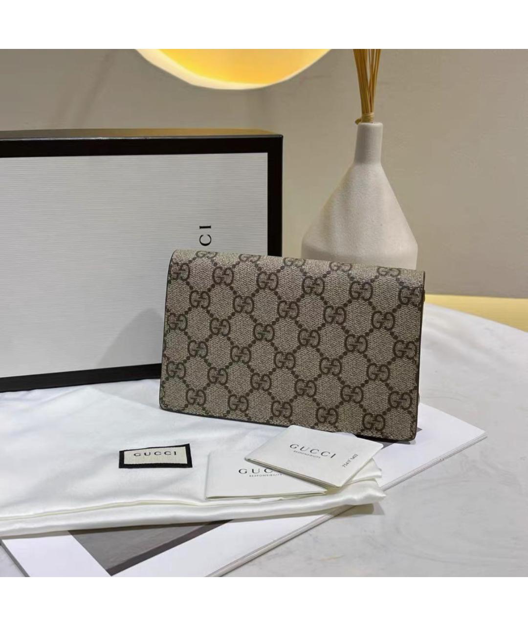 GUCCI Бежевая сумка через плечо, фото 3