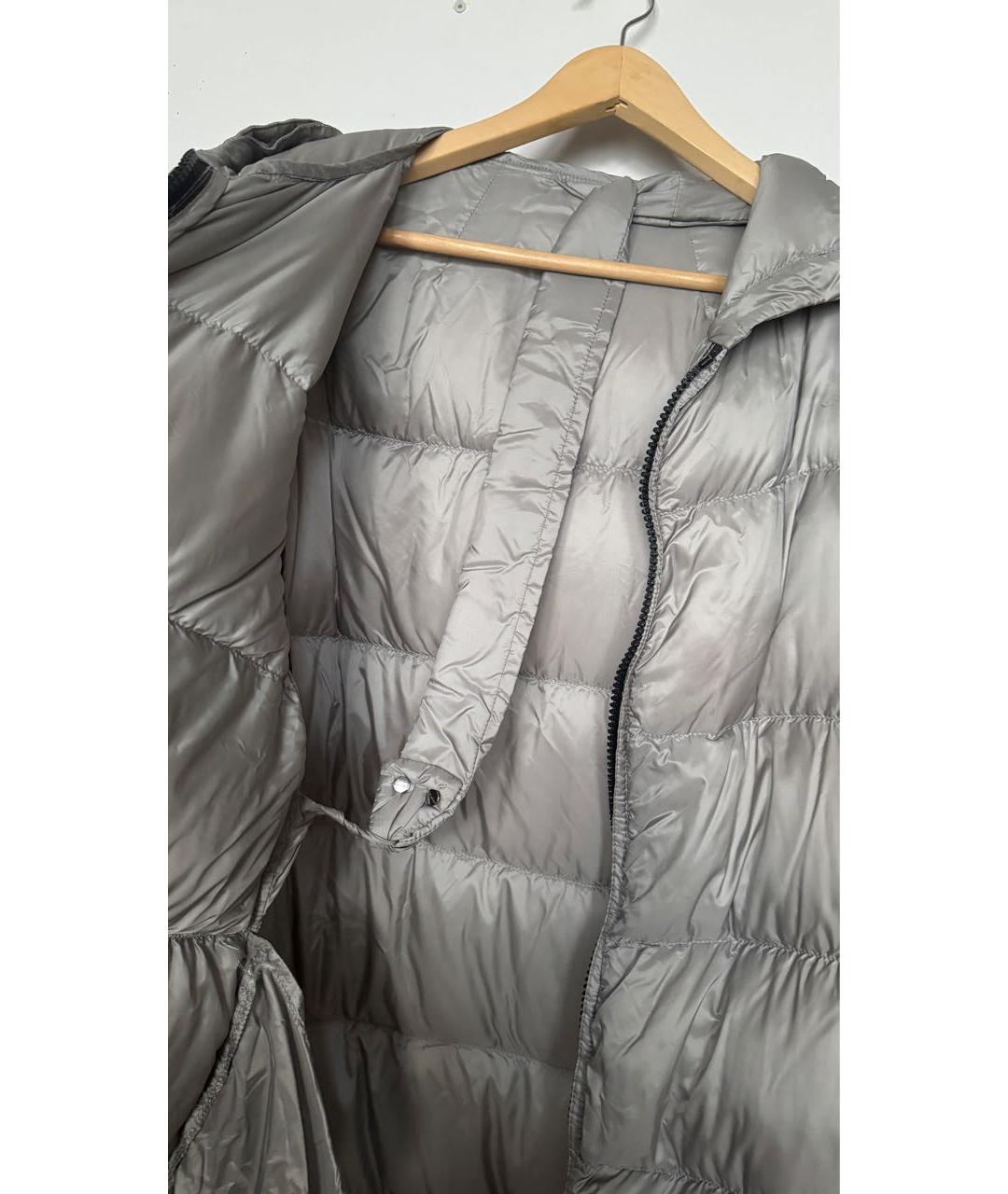 'S MAX MARA Серый пуховик, фото 6
