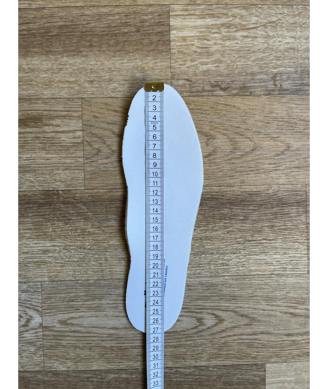 ADIDAS Белые кожаные низкие кроссовки / кеды, фото 6