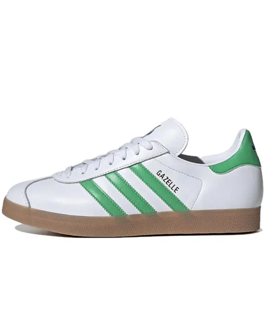 ADIDAS Белые кожаные низкие кроссовки / кеды, фото 10