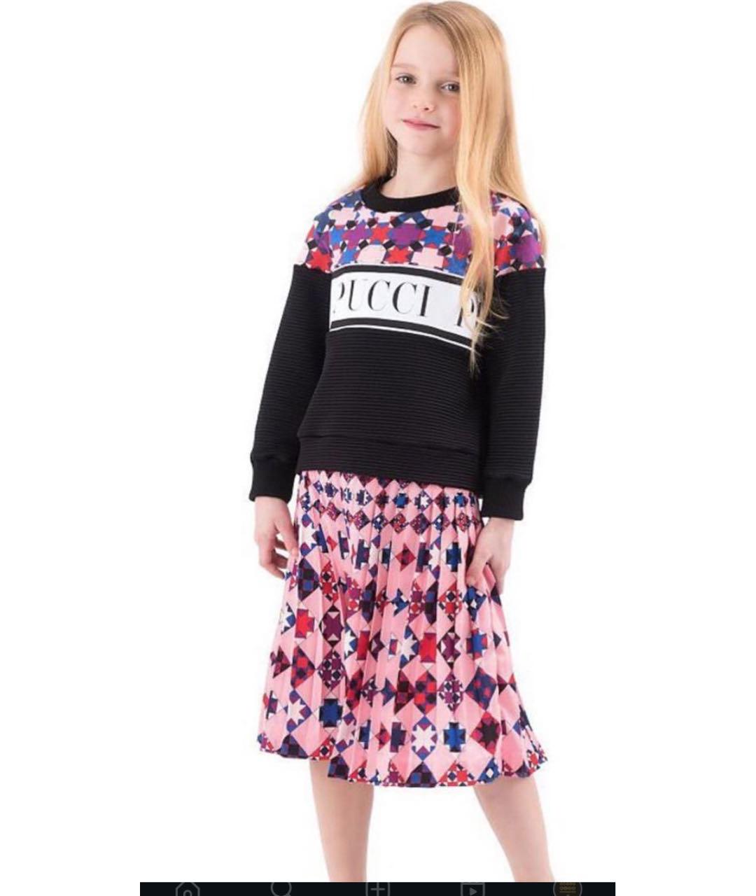 EMILIO PUCCI Полиэстеровая юбка, фото 8