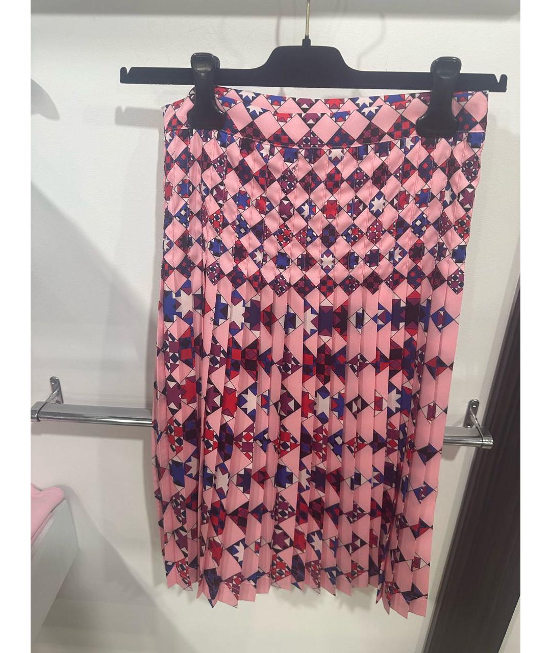 EMILIO PUCCI Полиэстеровая юбка, фото 3