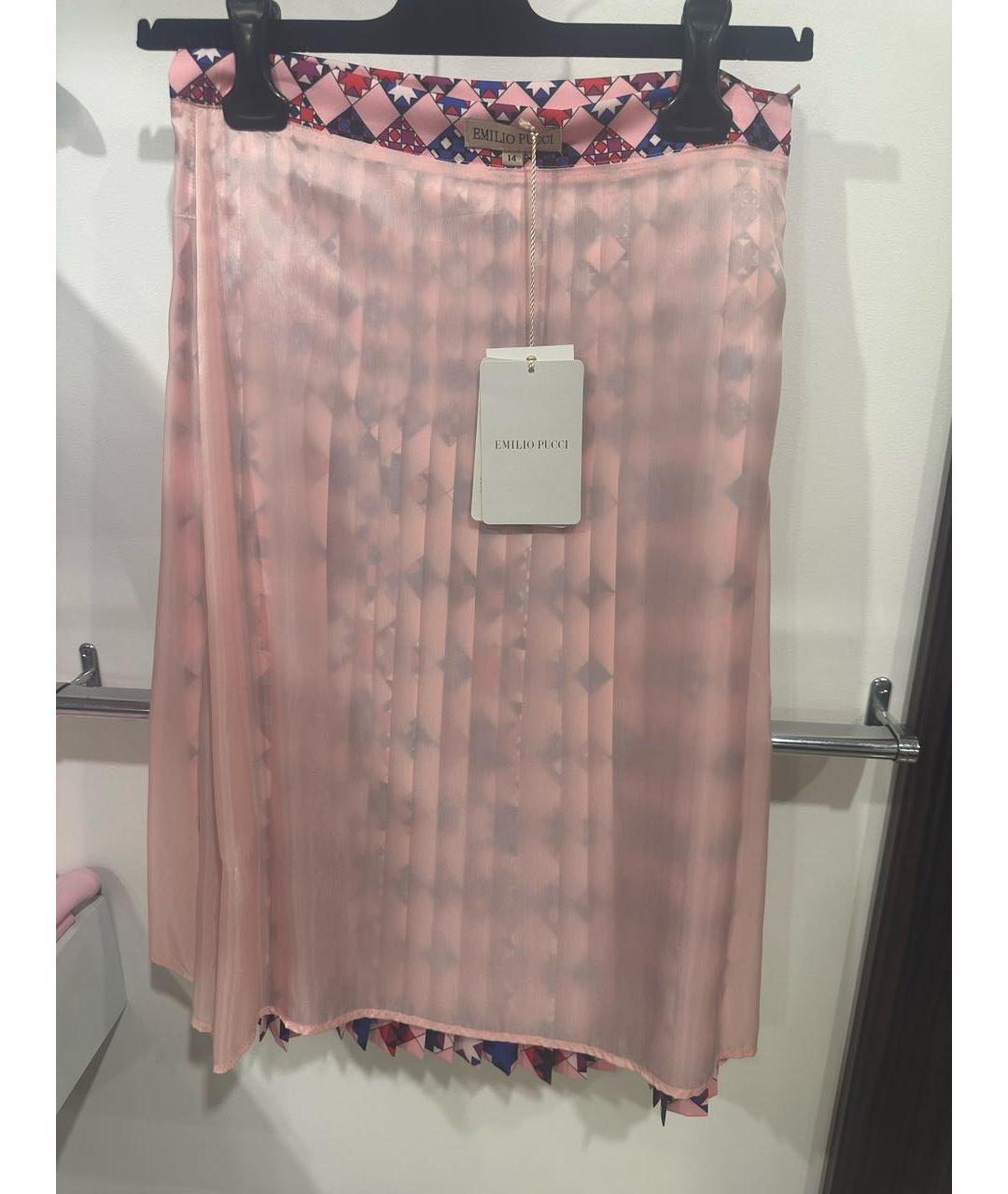 EMILIO PUCCI Полиэстеровая юбка, фото 4