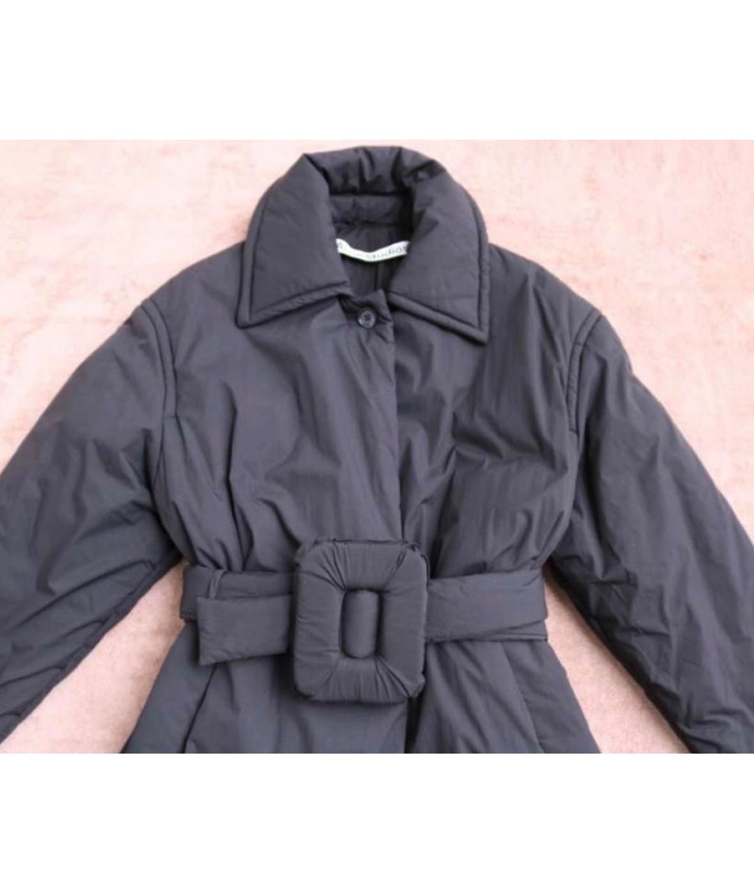 ACNE STUDIOS Черный хлопковый пуховик, фото 4