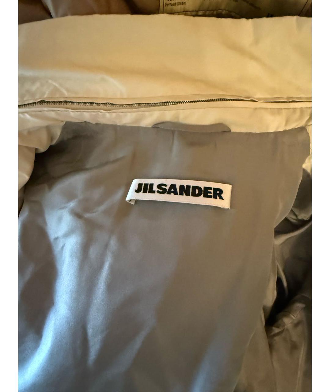 JIL SANDER Белая полиэстеровая куртка, фото 6