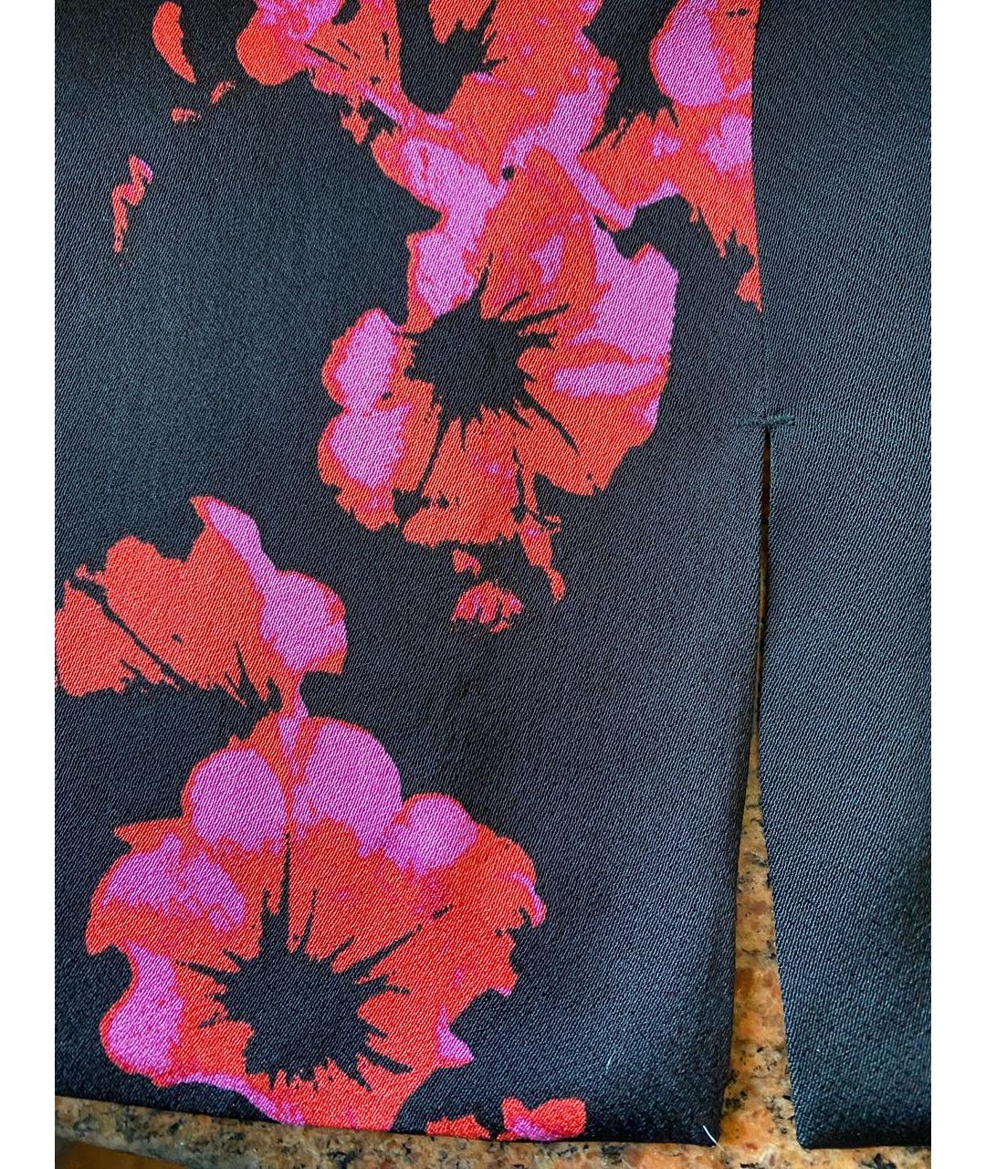 ESCADA Черное вискозное повседневное платье, фото 5