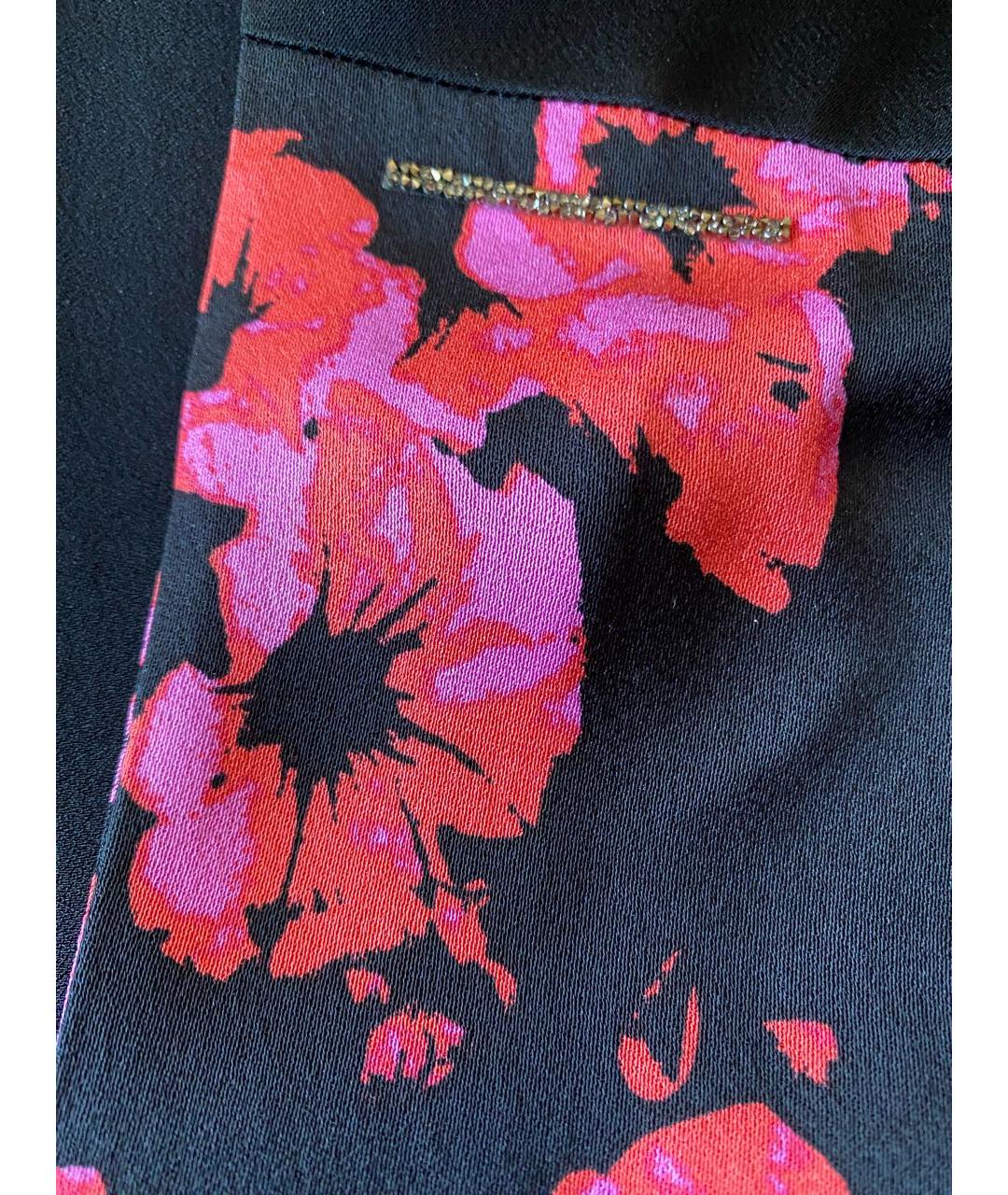 ESCADA Черное вискозное повседневное платье, фото 4