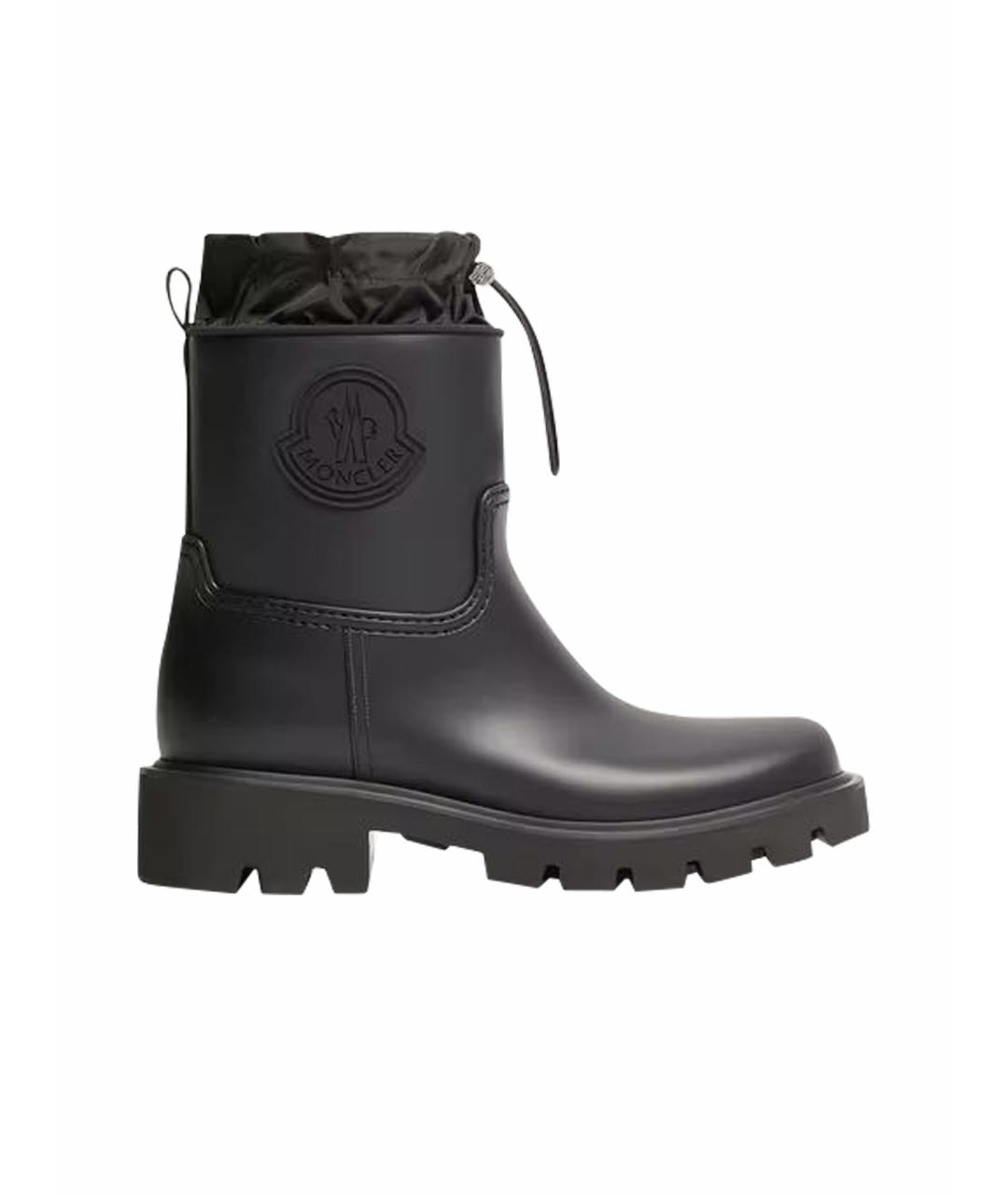 MONCLER Черные ботинки, фото 1