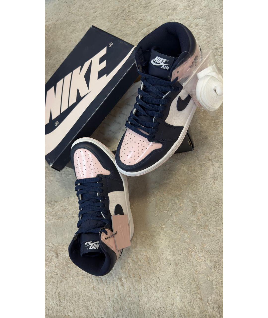 JORDAN Мульти кожаные кроссовки, фото 7