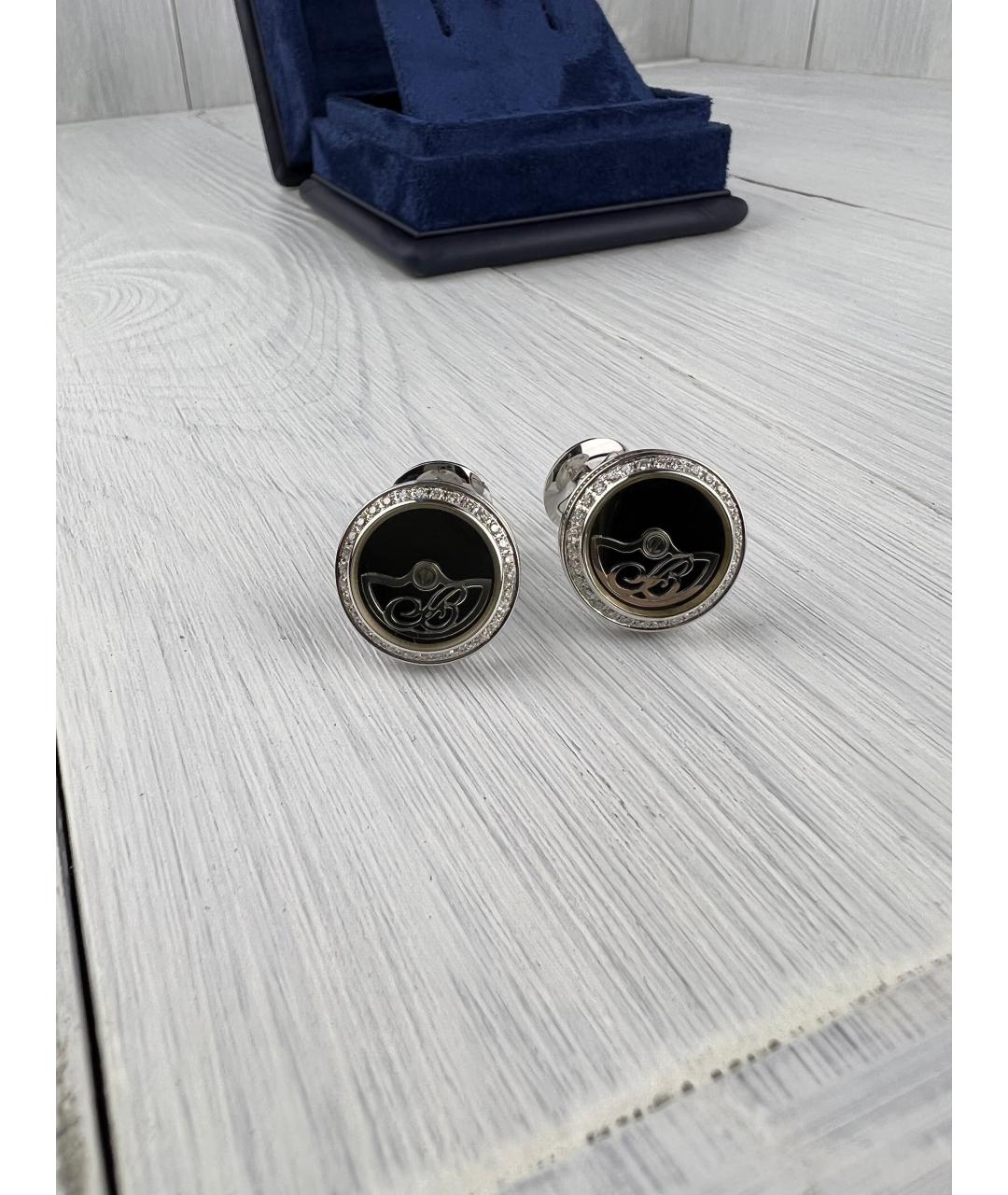 Breguet Черные запонки из белого золота, фото 3