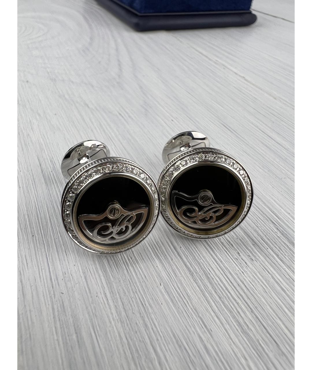 Breguet Черные запонки из белого золота, фото 7