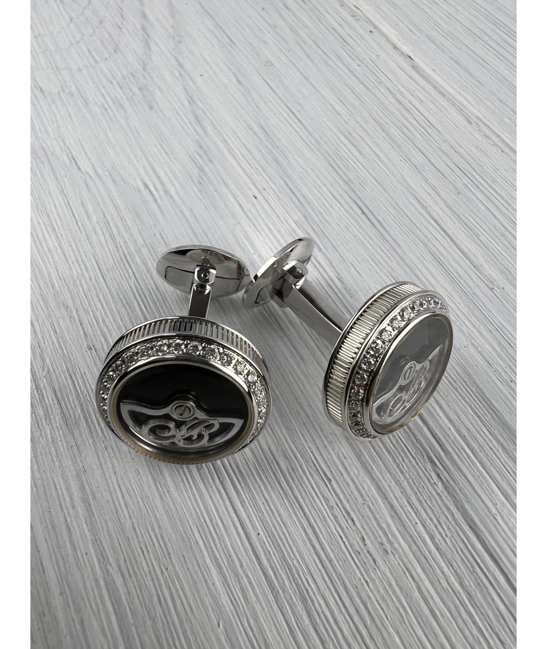 Breguet Черные запонки из белого золота, фото 4