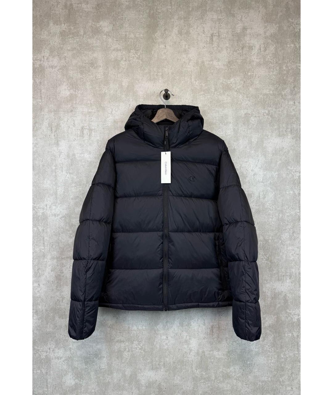 CALVIN KLEIN JEANS Черный полиэстеровый пуховик, фото 9