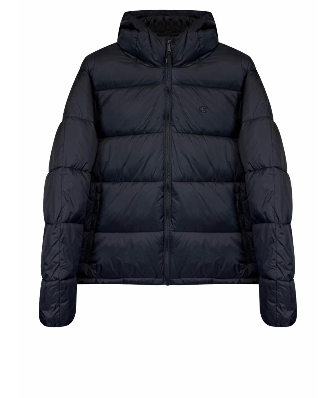 CALVIN KLEIN JEANS Черный полиэстеровый пуховик, фото 1