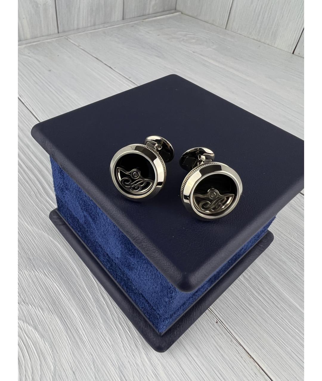 Breguet Серые запонки из белого золота, фото 3
