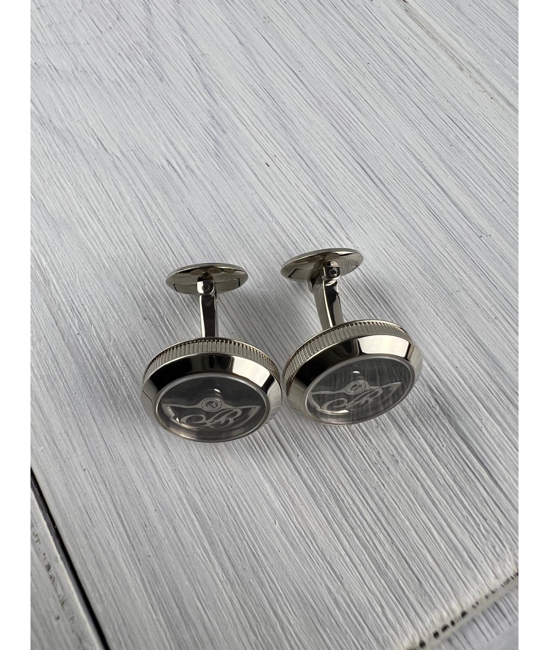 Breguet Серые запонки из белого золота, фото 6