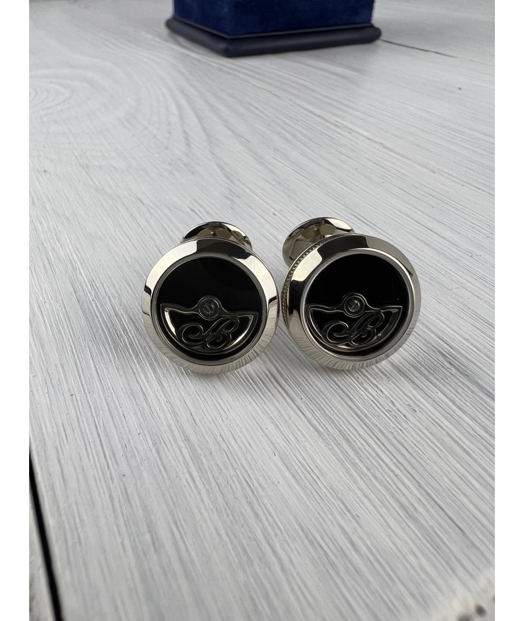 Breguet Серые запонки из белого золота, фото 5