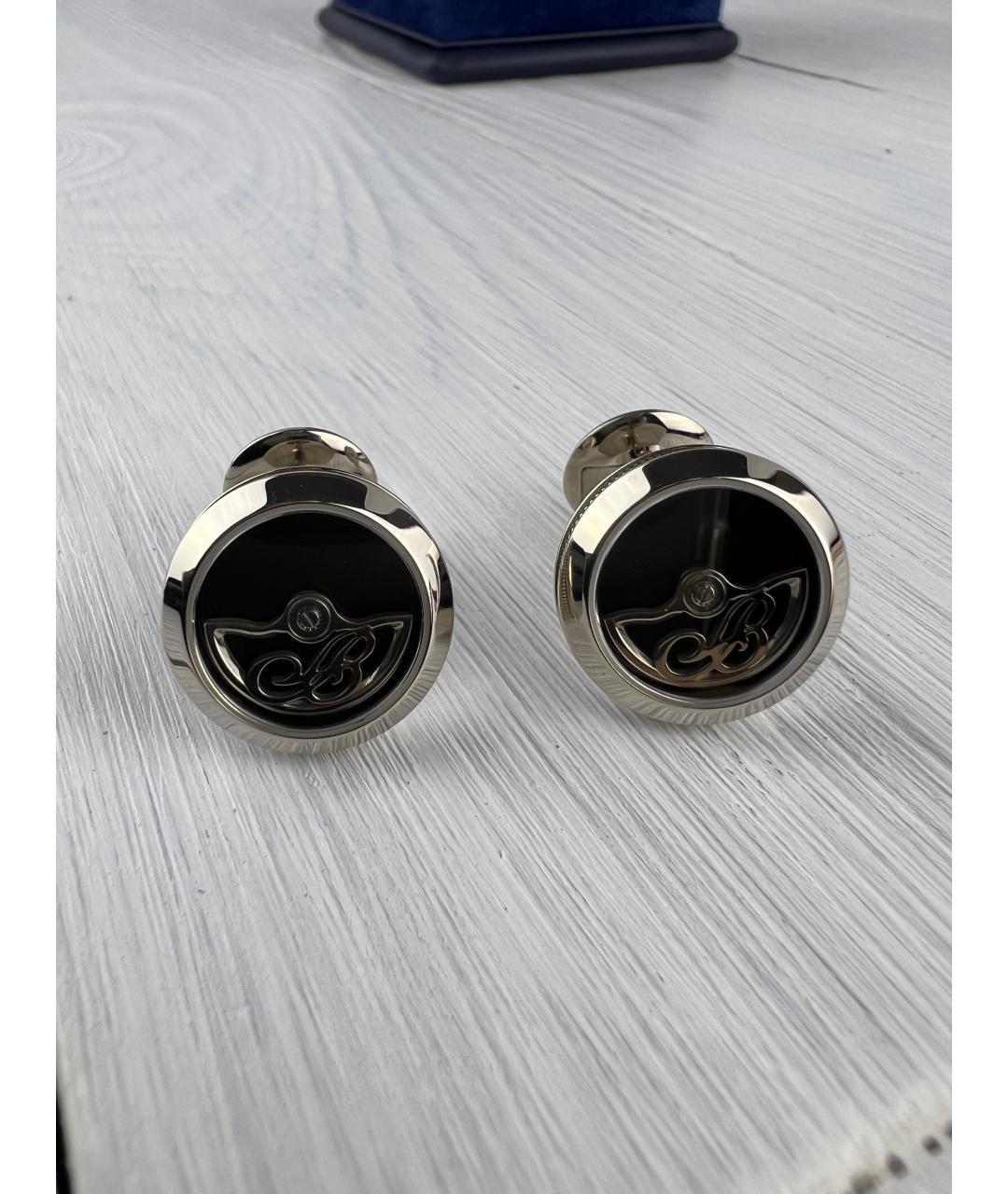 Breguet Серые запонки из белого золота, фото 4