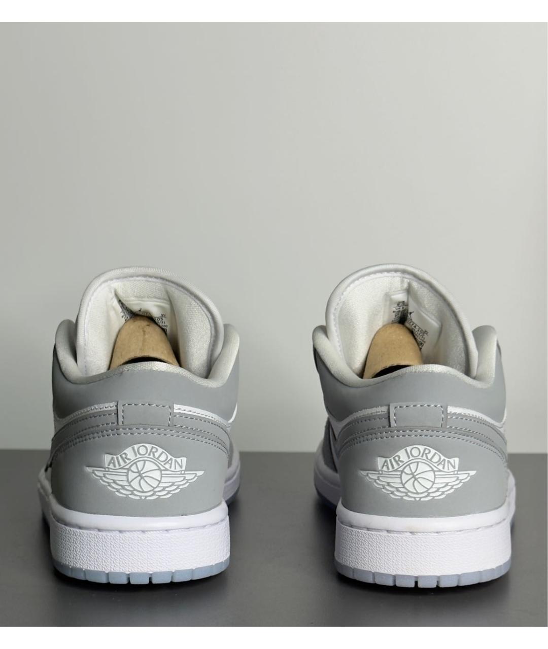 NIKE Белые кожаные кроссовки, фото 4