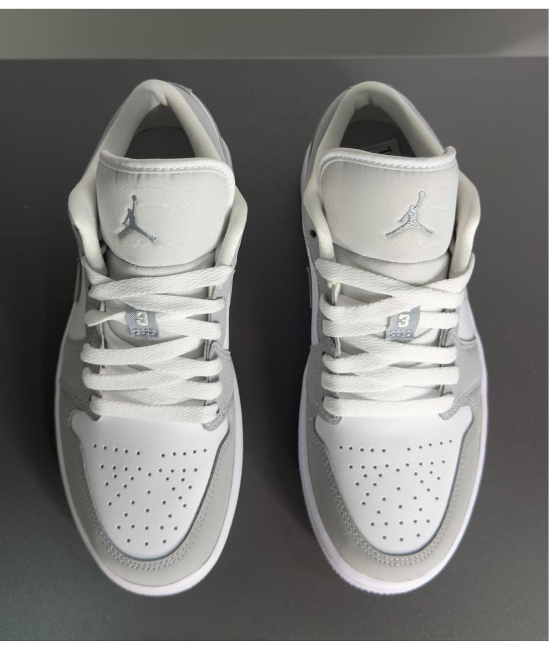 NIKE Белые кожаные кроссовки, фото 2