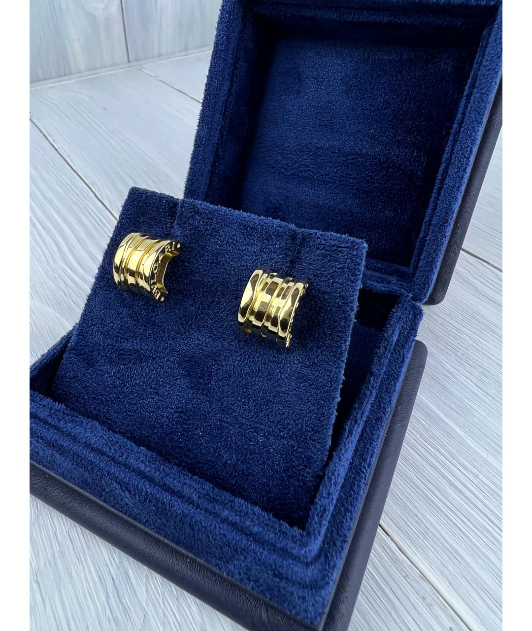 BVLGARI Золотые запонки из желтого золота, фото 2