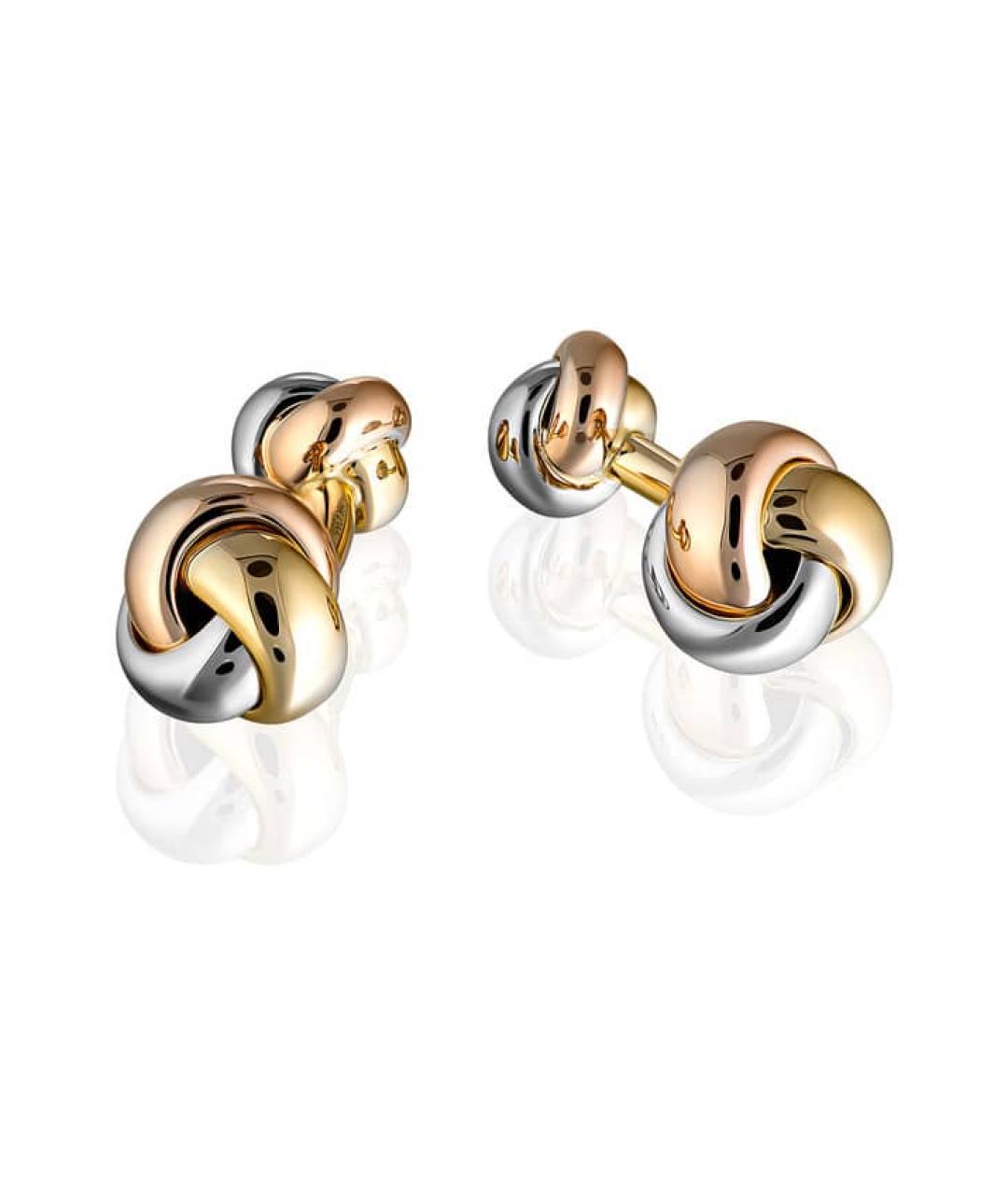 CARTIER Золотые запонки, фото 7