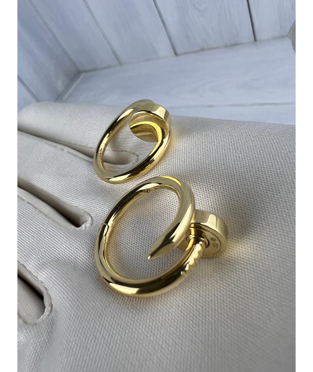 CARTIER Золотые запонки из желтого золота, фото 5