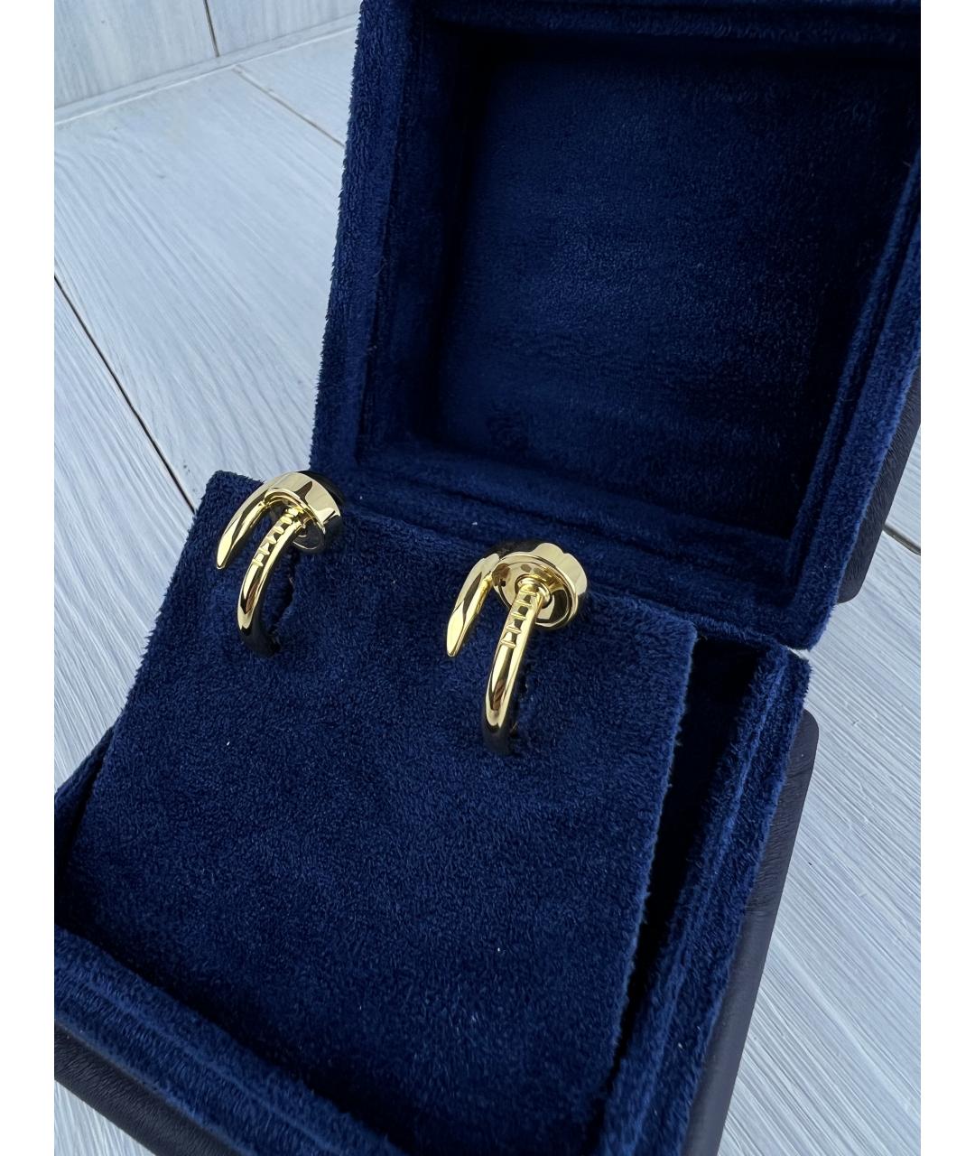 CARTIER Золотые запонки из желтого золота, фото 3