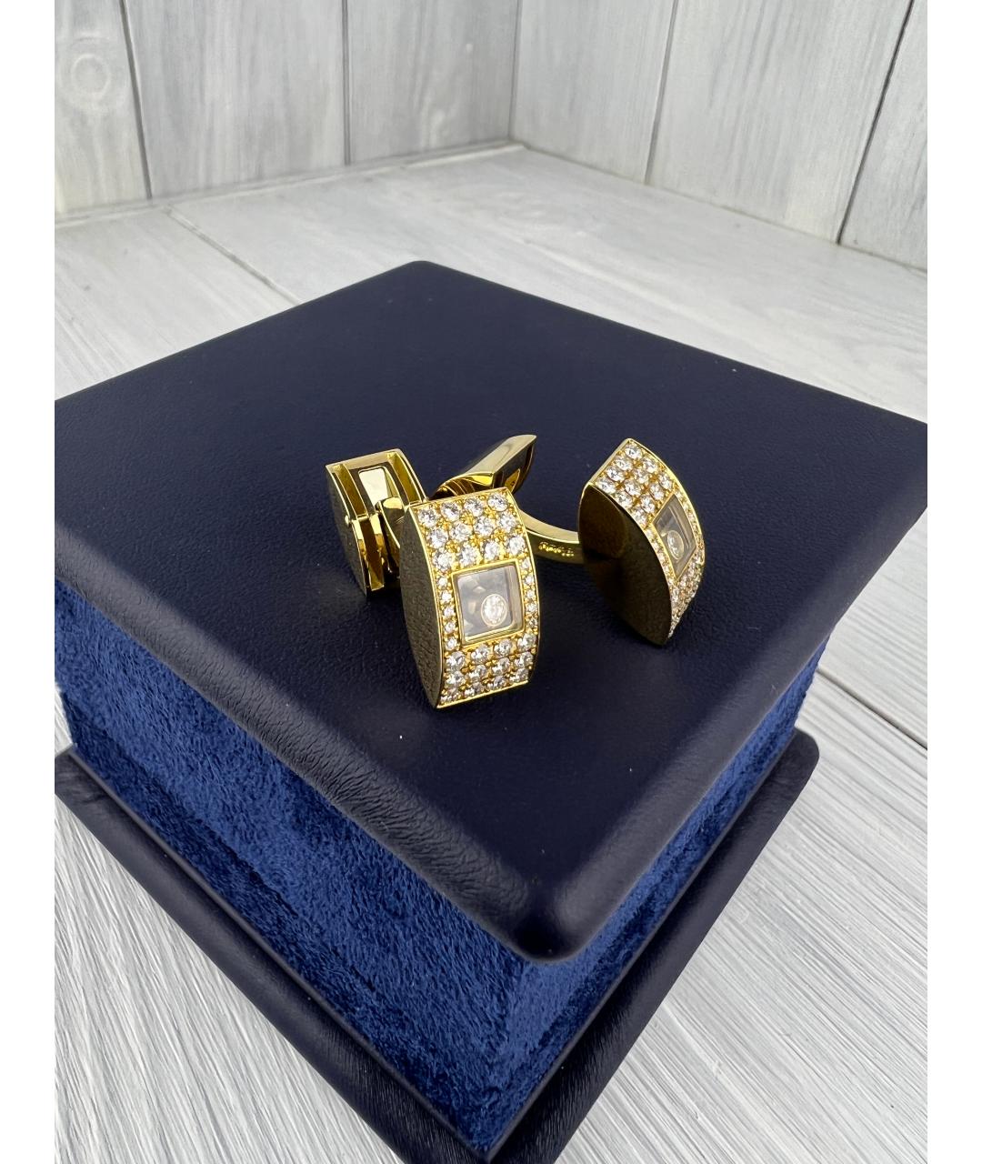 CHOPARD Золотые запонки из желтого золота, фото 4