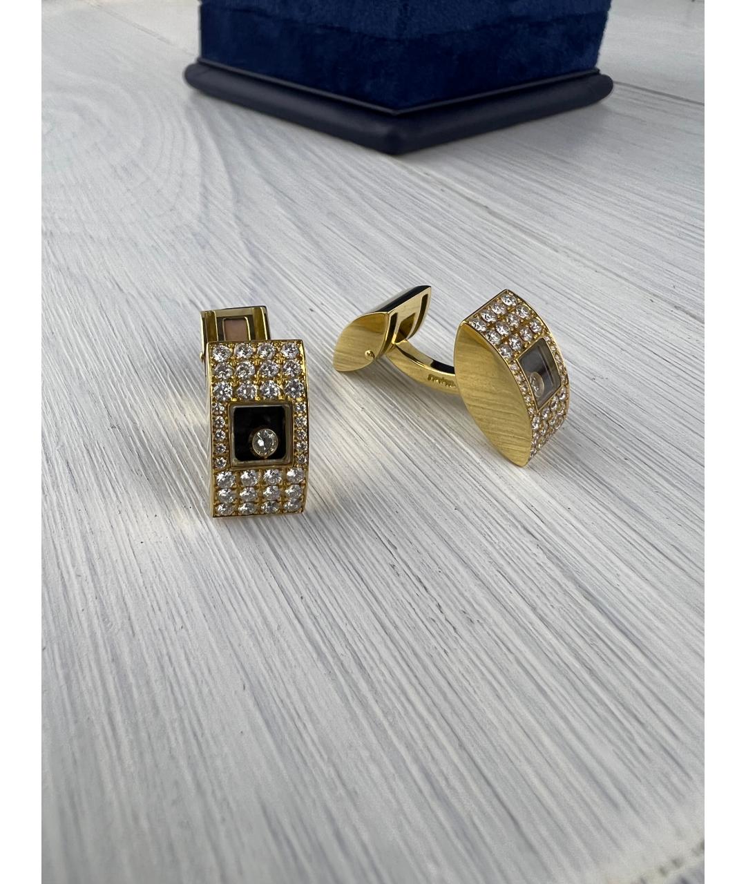 CHOPARD Золотые запонки из желтого золота, фото 5