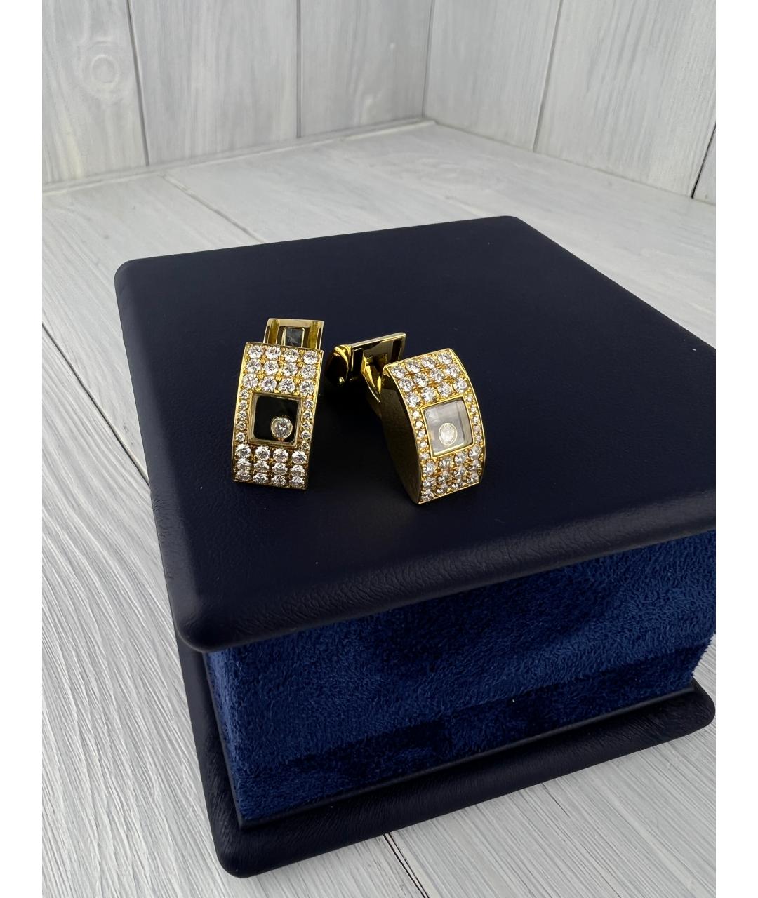 CHOPARD Золотые запонки из желтого золота, фото 3