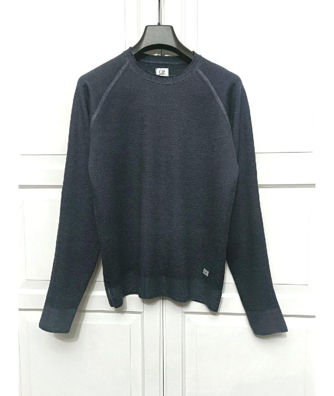 CP COMPANY Антрацитовый шерстяной джемпер / свитер, фото 5