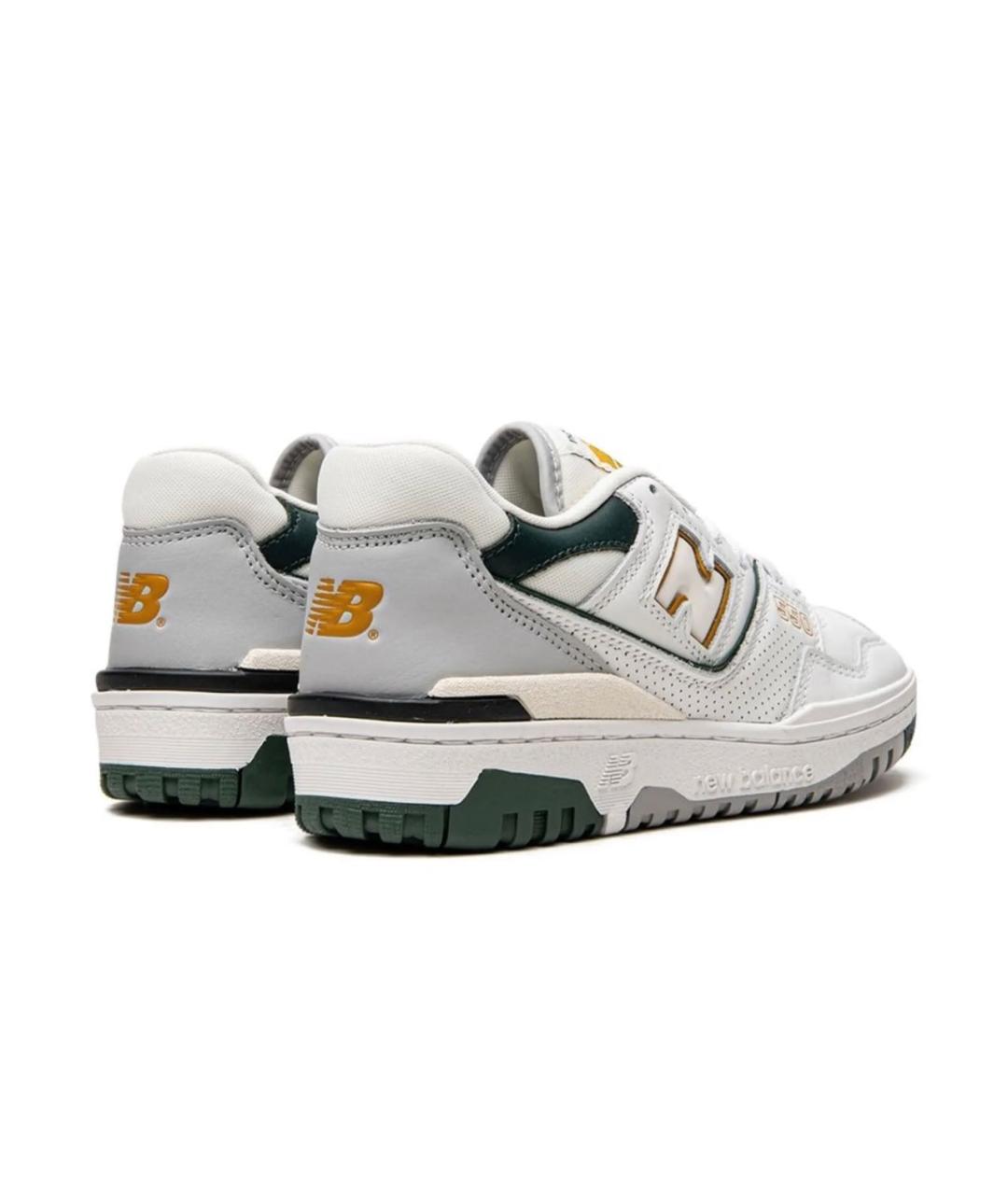 NEW BALANCE Белые кожаные кроссовки, фото 3