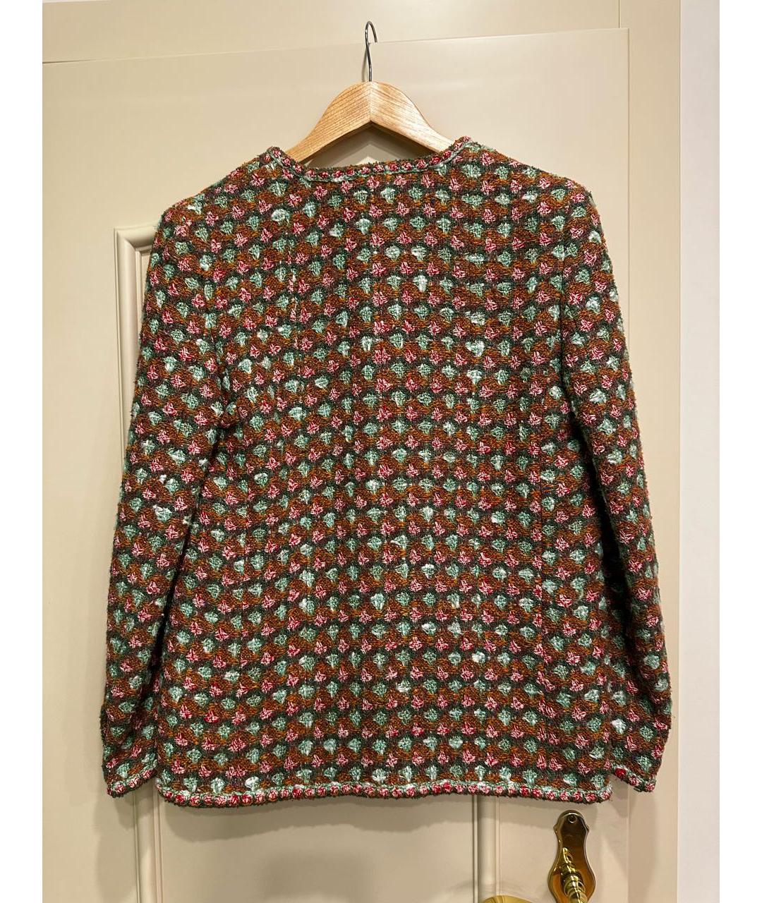 CHANEL Мульти твидовый жакет/пиджак, фото 2