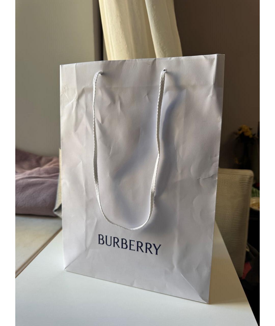 BURBERRY Белый кашемировый кардиган, фото 7